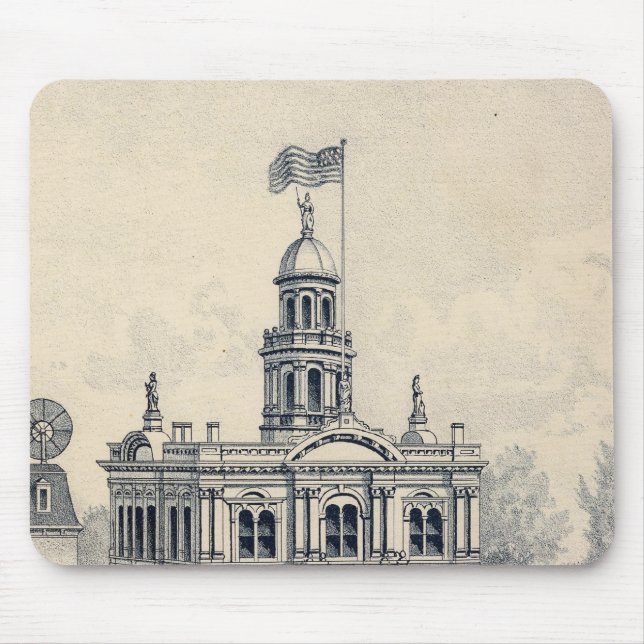 Mousepad Court House, Fresno (Frente)