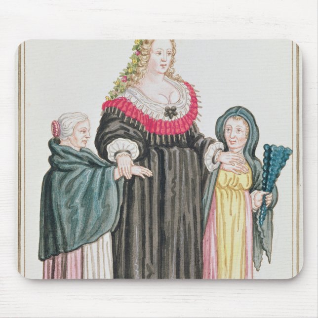 Mousepad Courtesan Venetian (Frente)