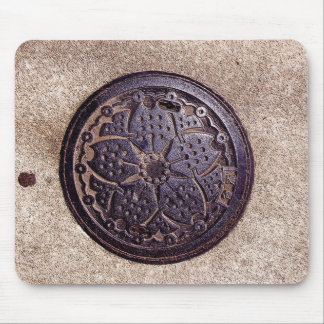 Mousepad covr japonês da utilidade da flor