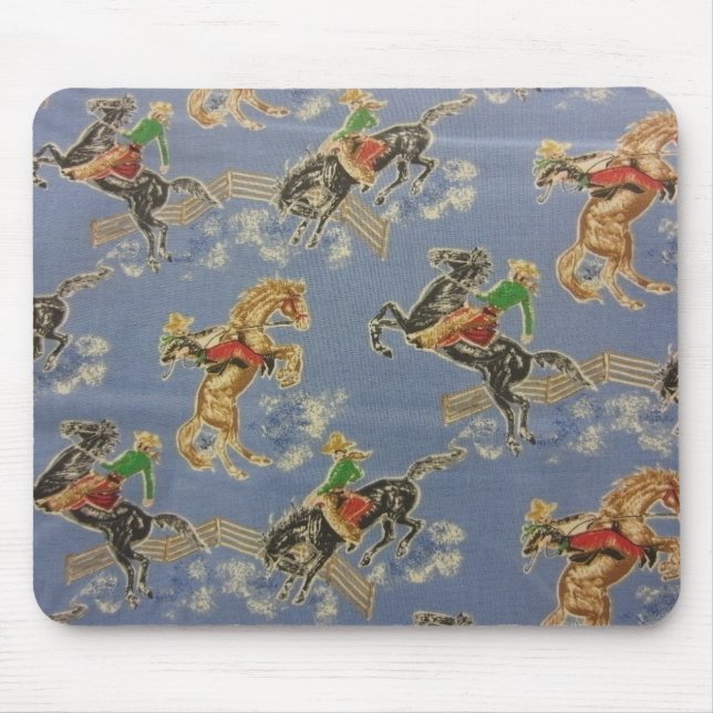 Mousepad Cowgirl Bronc Rider (Frente)