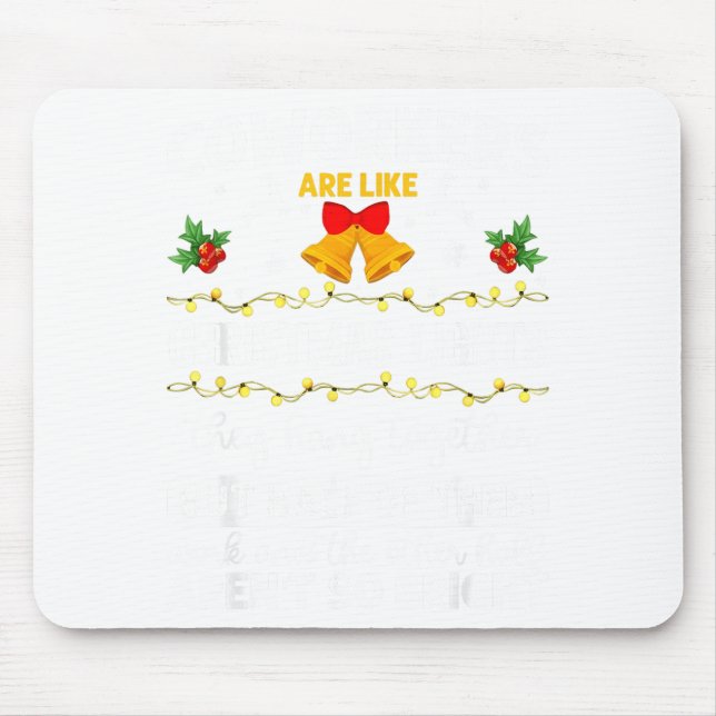 Mousepad Coworkers Are Like Christmas Lights They Hang Toge (Frente)