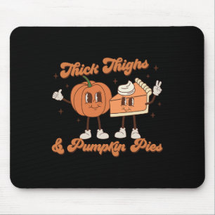 Mousepad Coxas grossas e tortas de abóbora Ba1