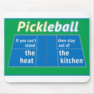 Mousepad Cozinha de Calor de Pickleball