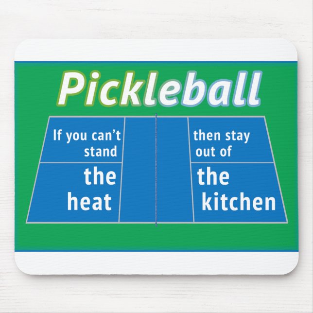 Mousepad Cozinha de Calor de Pickleball (Frente)