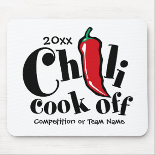 Mousepad Cozinheiro do pimentão da pimenta vermelha fora d