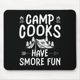 Mousepad Cozinheiro Engraçado de Acampamento de Verão - Div
