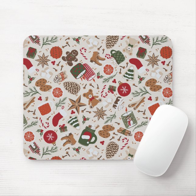 Mousepad Cozy Natal & Spice (Com mouse)