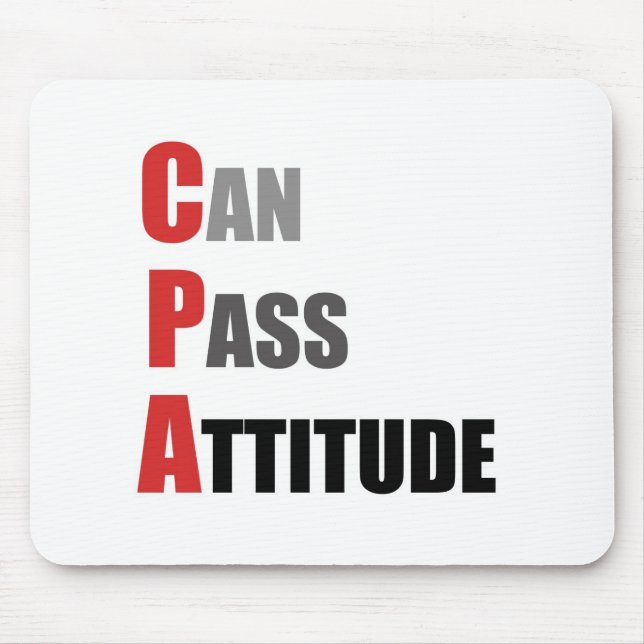 Mousepad CPA: Pode passar a atitude (Frente)