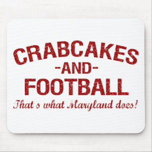 Mousepad Crabcakes e futebol