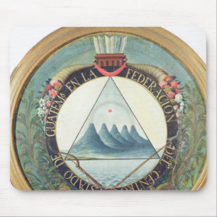 Mousepad Crachá da federação de Guatemala