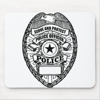 Mousepad Crachá da Polícia - Genérico