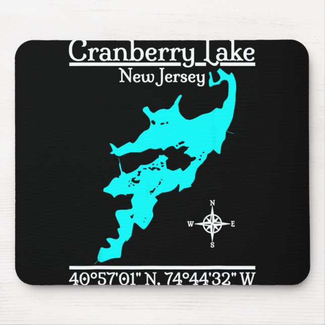 Mousepad Cranberry Lake, New Jersey  (Frente)