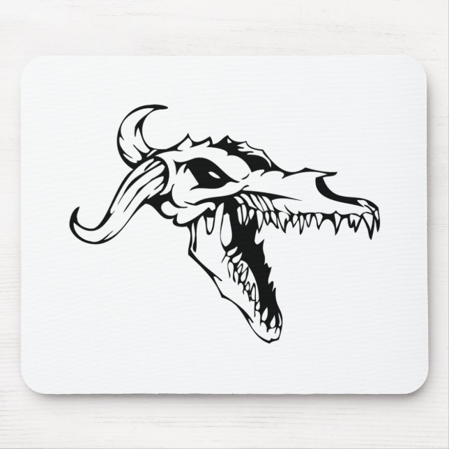 Mousepad Crânio animal (Frente)