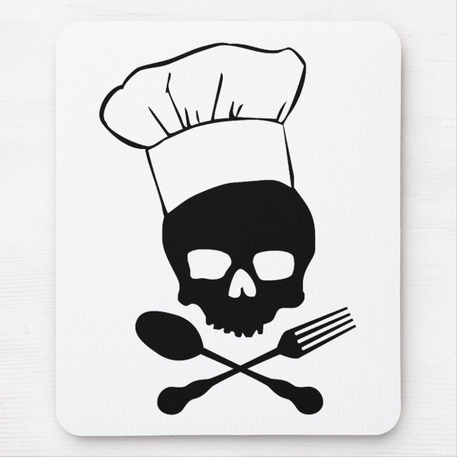 Mousepad Crânio & cozinheiro chefe dos Crossbones (Frente)