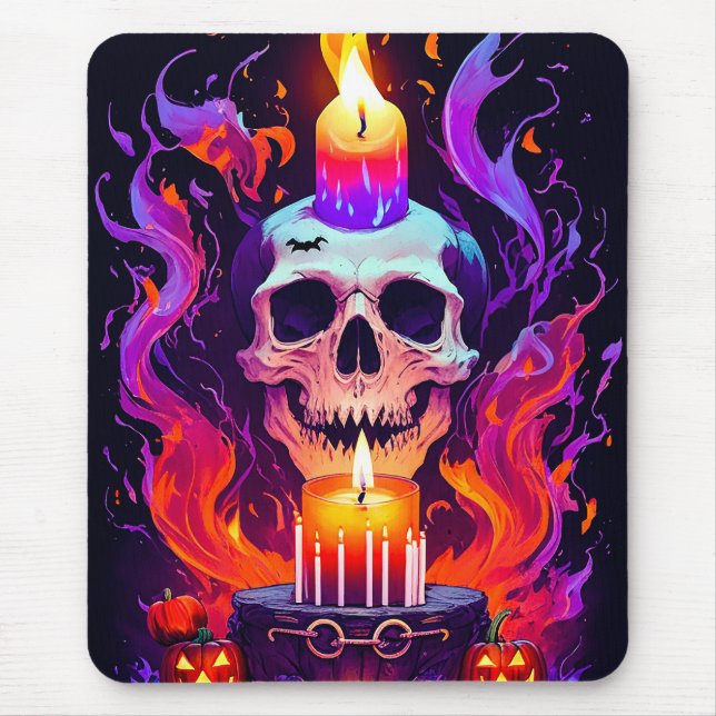 Mousepad Crânio de areia (Frente)