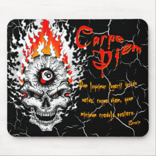 Mousepad Crânio de Carpe Diem