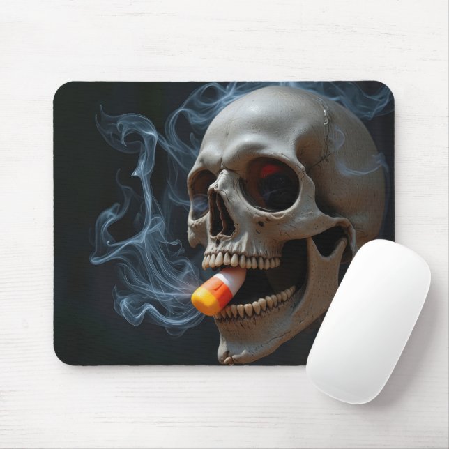 Mousepad Crânio de Doces (Com mouse)