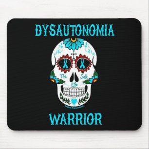 Mousepad Crânio de guerreiro/açúcar... Disautonomia