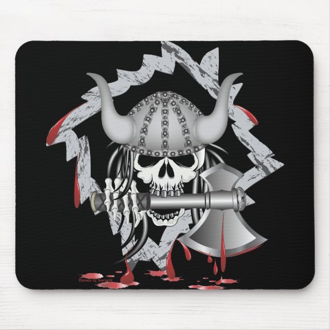 Mousepad Crânio de Viagem (Frente)