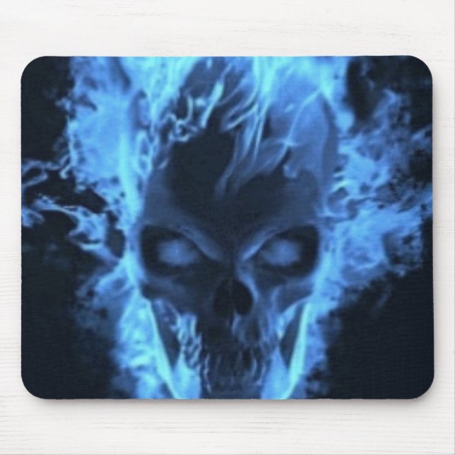 Mousepad crânio do fogo (Frente)