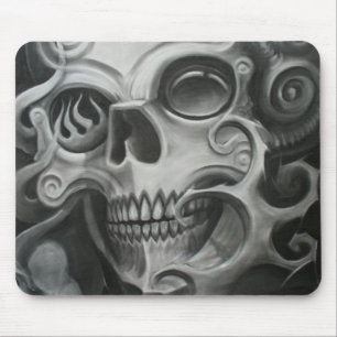 Mousepad Crânio do fumo