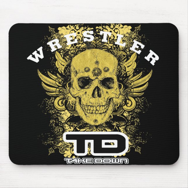 Mousepad crânio do ouro (Frente)