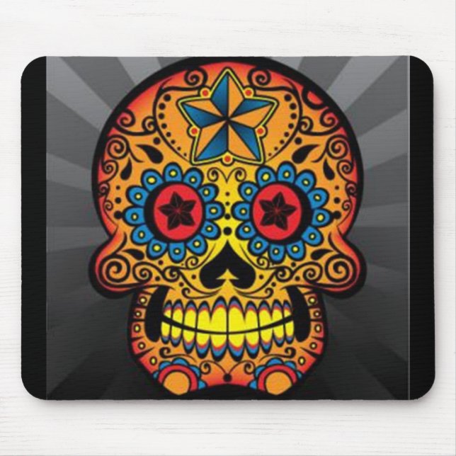 Mousepad Crânio do tatuagem (Frente)