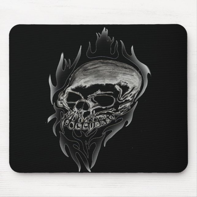 Mousepad - crânio do vampiro (Frente)