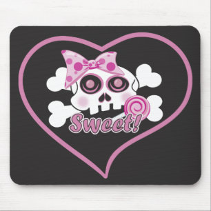 Mousepad Crânio doce
