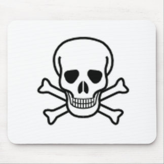 Mousepad Crânio e Cruz-ossos