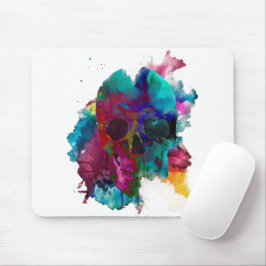 Mousepad Crânio - Explosão de tinta (Skull - Ink Blast)