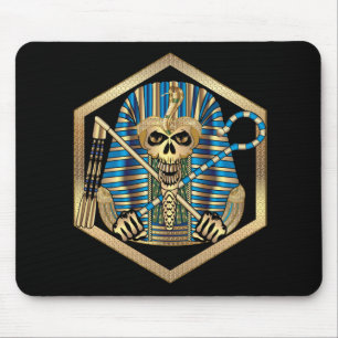 Mousepad Crânio faraó egípcio