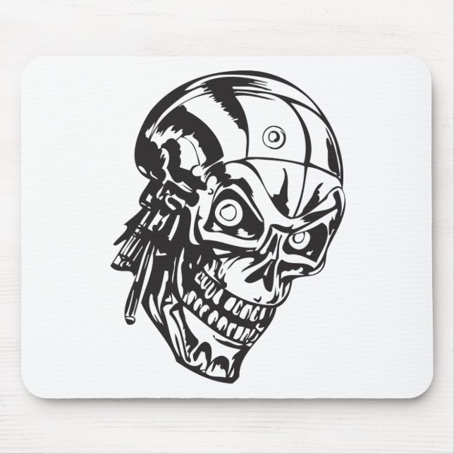 Mousepad Crânio humano 146 (Frente)