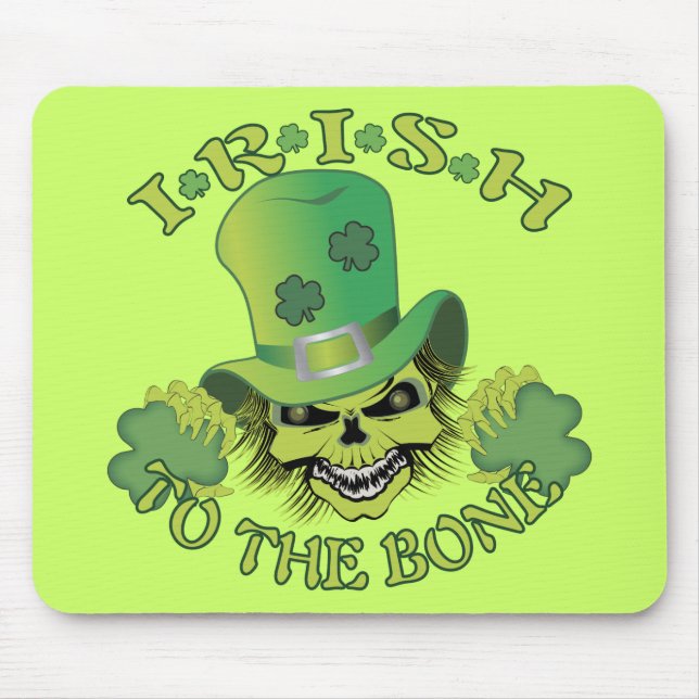 Mousepad Crânio Irlandês (Frente)