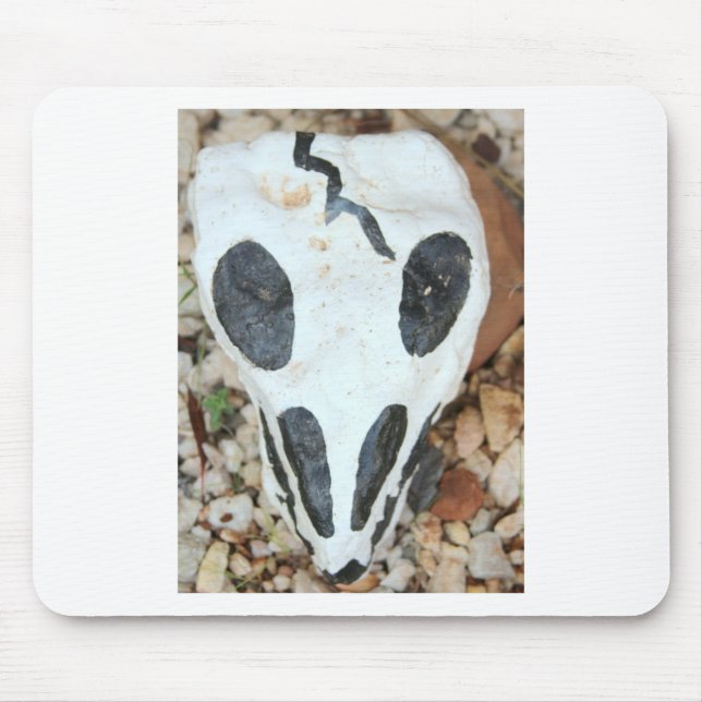 Mousepad crânio pintado (Frente)