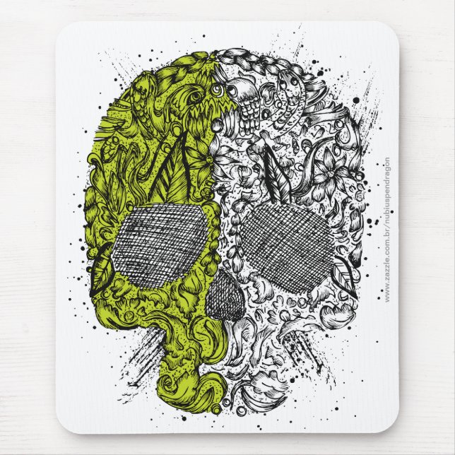 Mousepad Crânio Stille (Frente)