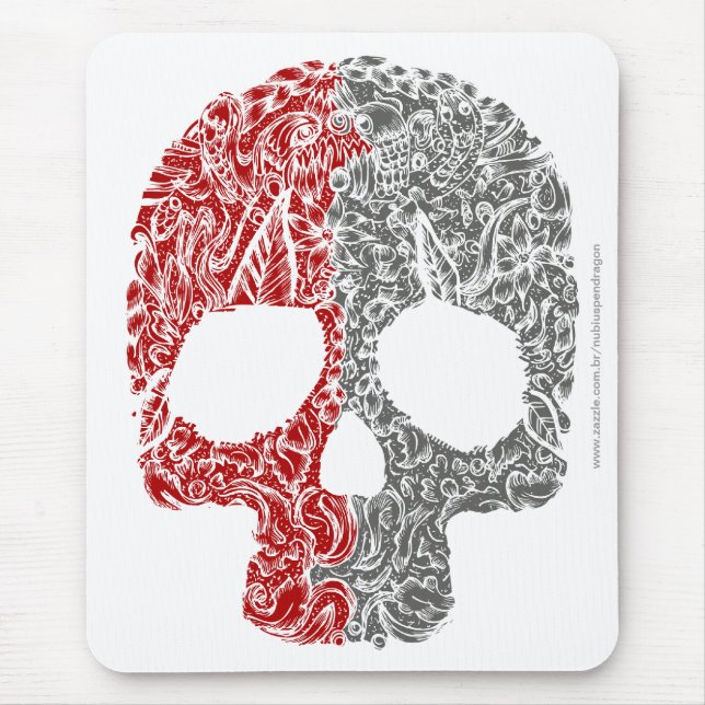 Mousepad Crânio Stille (Frente)