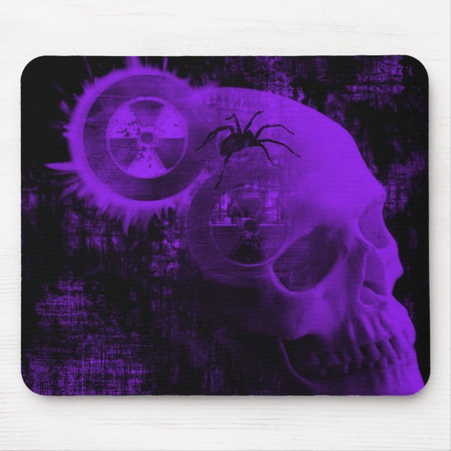 Mousepad crânio tóxico (Frente)