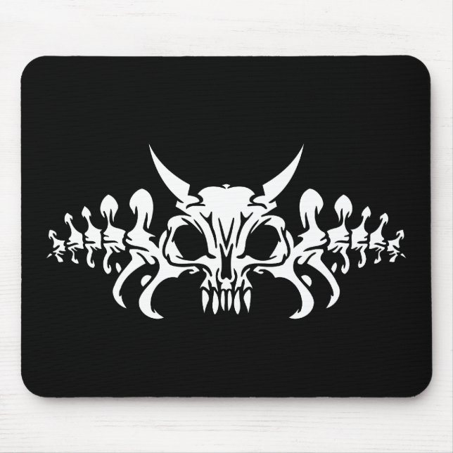 Mousepad Crânio tribal (Frente)