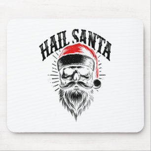 Mousepad Cranio Vermelho do Papai Noel Festa de Natal