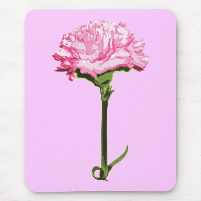 Mousepad Cravo Rosa (Frente)