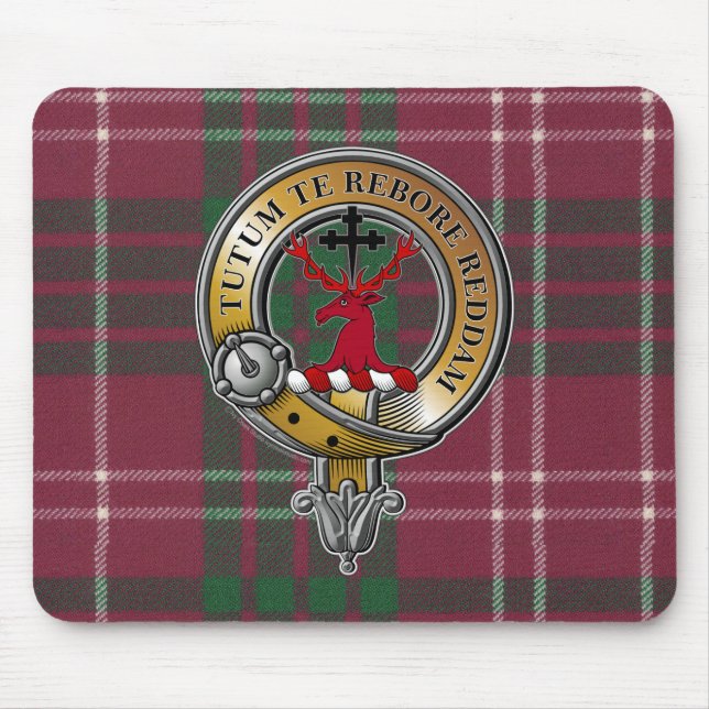 Mousepad Crawford Tartan & Crachá (Frente)