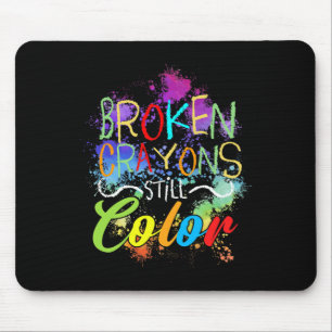 Mousepad Crayons ainda tem problemas de saúde mental com au