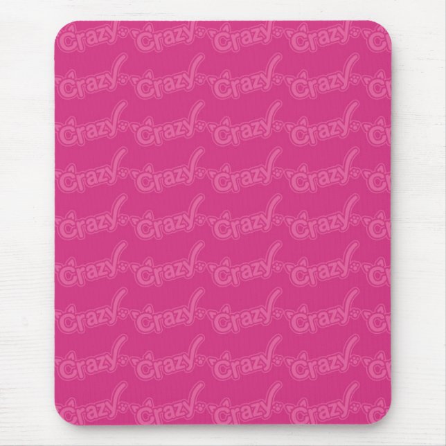 MOUSEPAD CRAZY マウスパッド タテ 001 PINK (Frente)