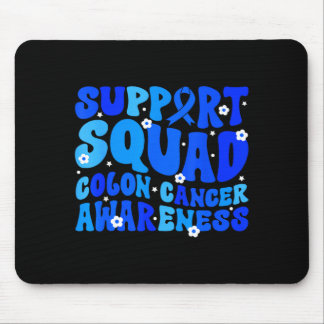 Mousepad Crc colon cancer awareness support squad blue