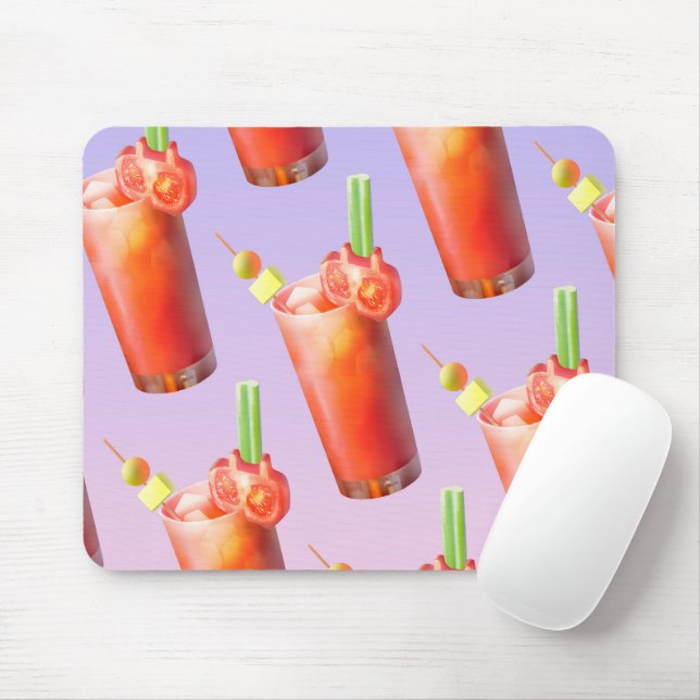 Mousepad Creative Bloody Mary Cocktail (Com mouse)