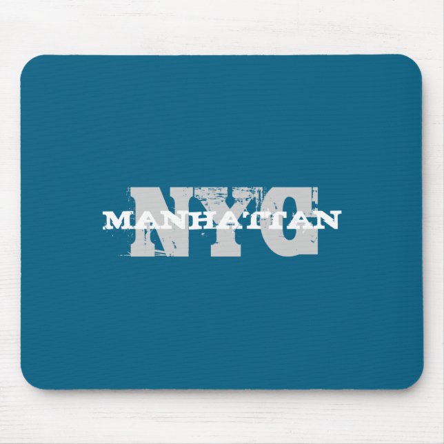 Mousepad Creative Nyc Manhattan New York City Template  (Frente)
