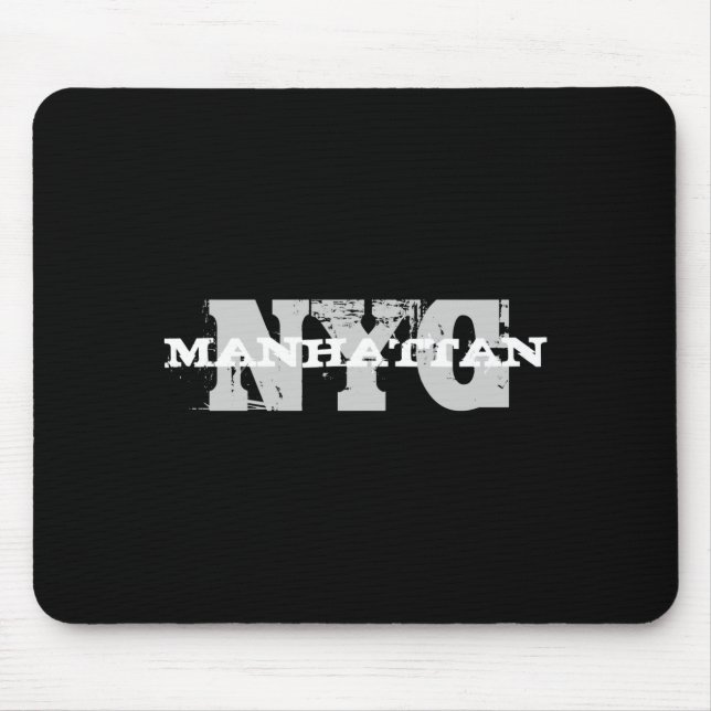 Mousepad Creative Nyc Manhattan New York City Template  (Frente)