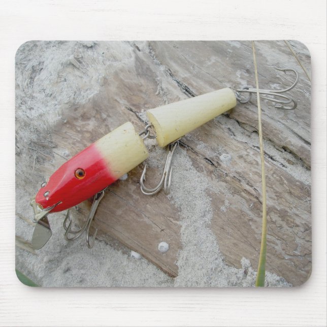 Mousepad Creek Chub Juntado Pikie Redhead Lure (Frente)