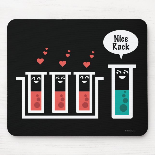 Mousepad Cremalheira agradável (Frente)